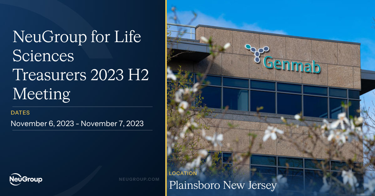NeuGroup for Life Sciences Treasurers 2023 H2 Meeting