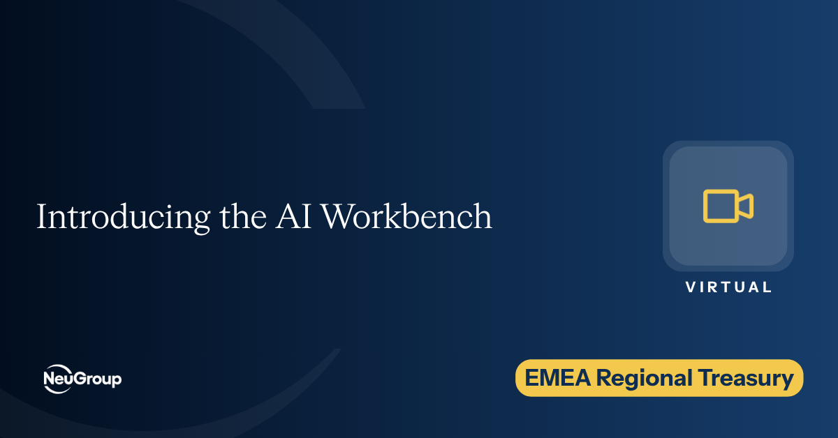 EMEA | Introducing the AI Workbench