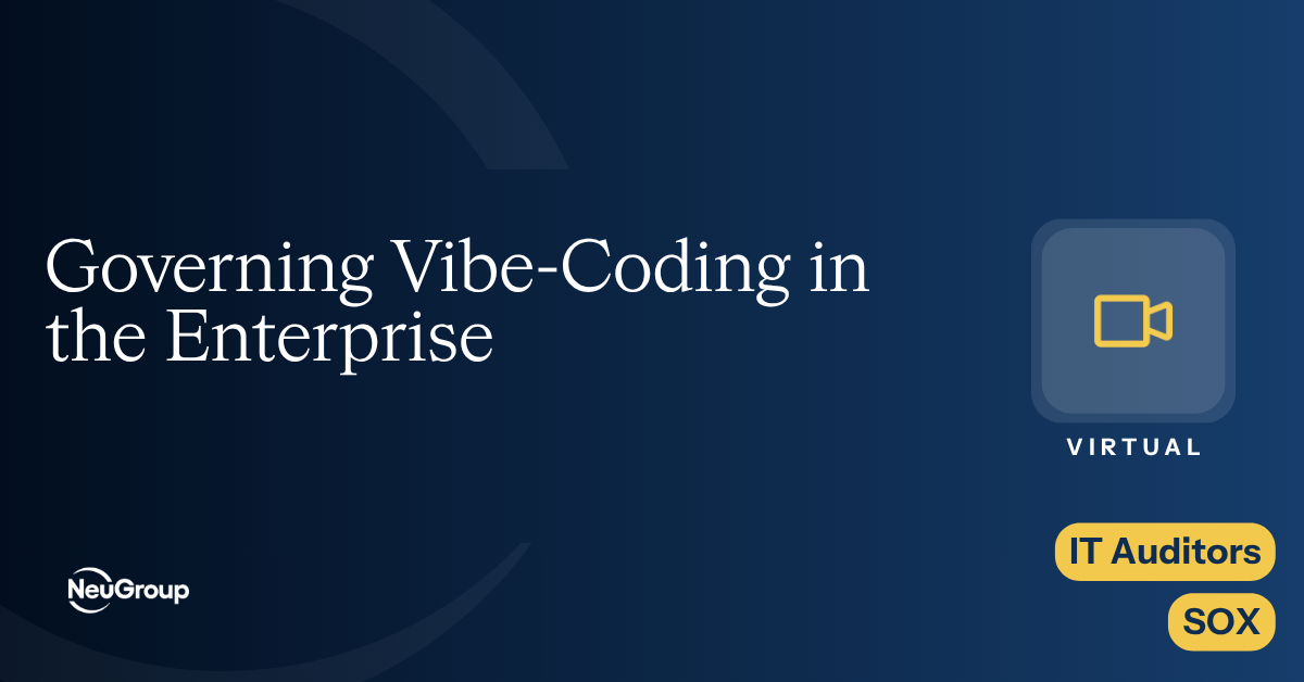 Governing Vibe Coding in the Enterprise
