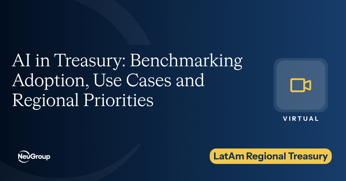 LatAm | AI in Treasury: Benchmarking Adoption, Use Cases and Regional Priorities