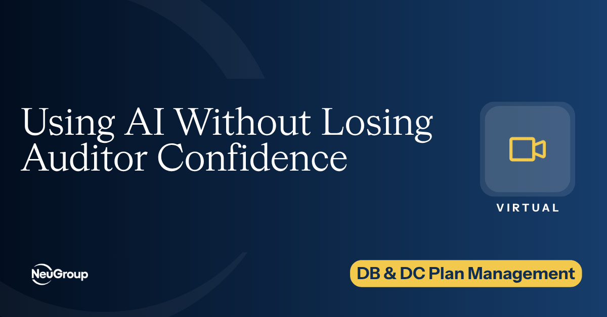 Using AI Without Losing Auditor Confidence
