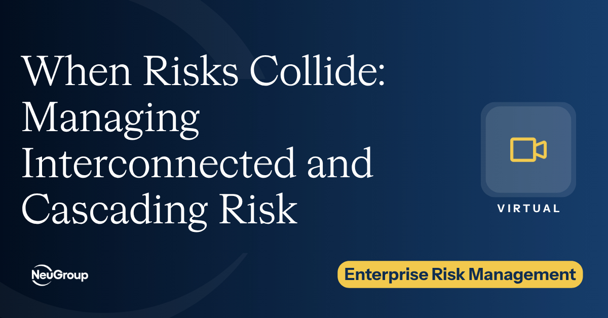 When Risks Collide: Managing Interconnected and Cascading Risk