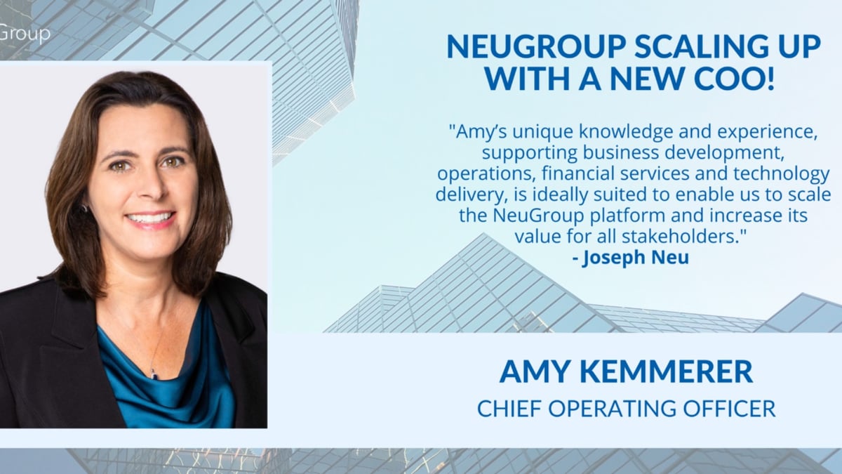 Amy Kemmerer Joins NeuGroup as COO
