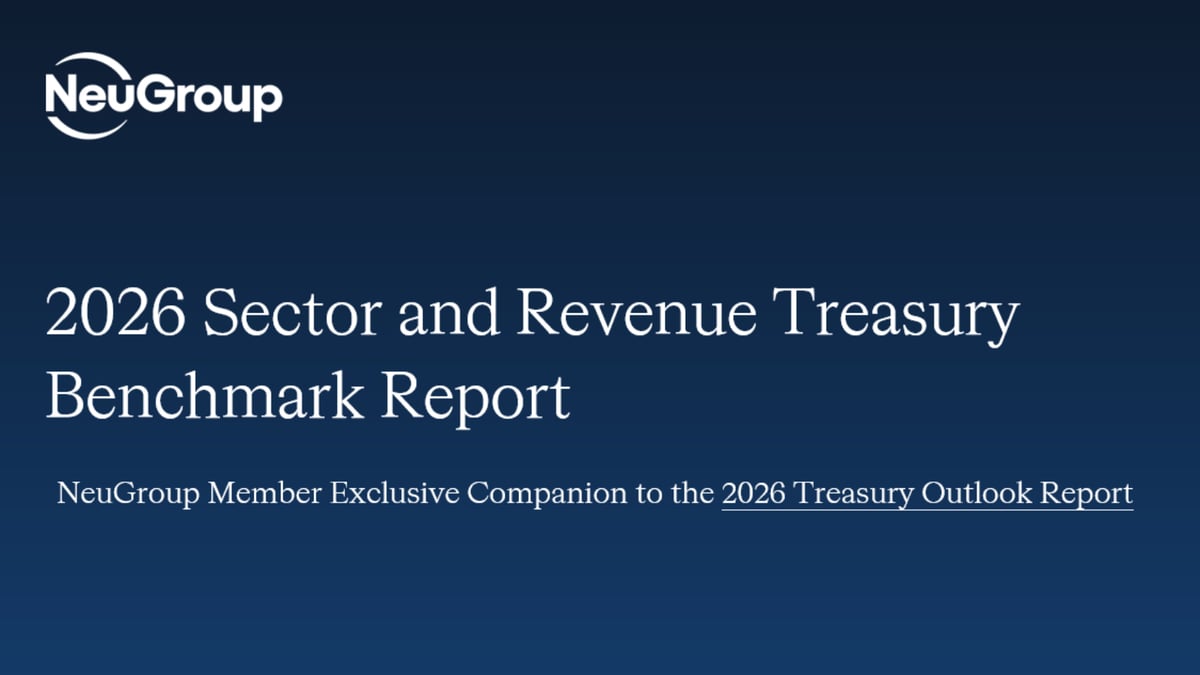 2026 Sector and Revenue Treasury Benchmark Report
