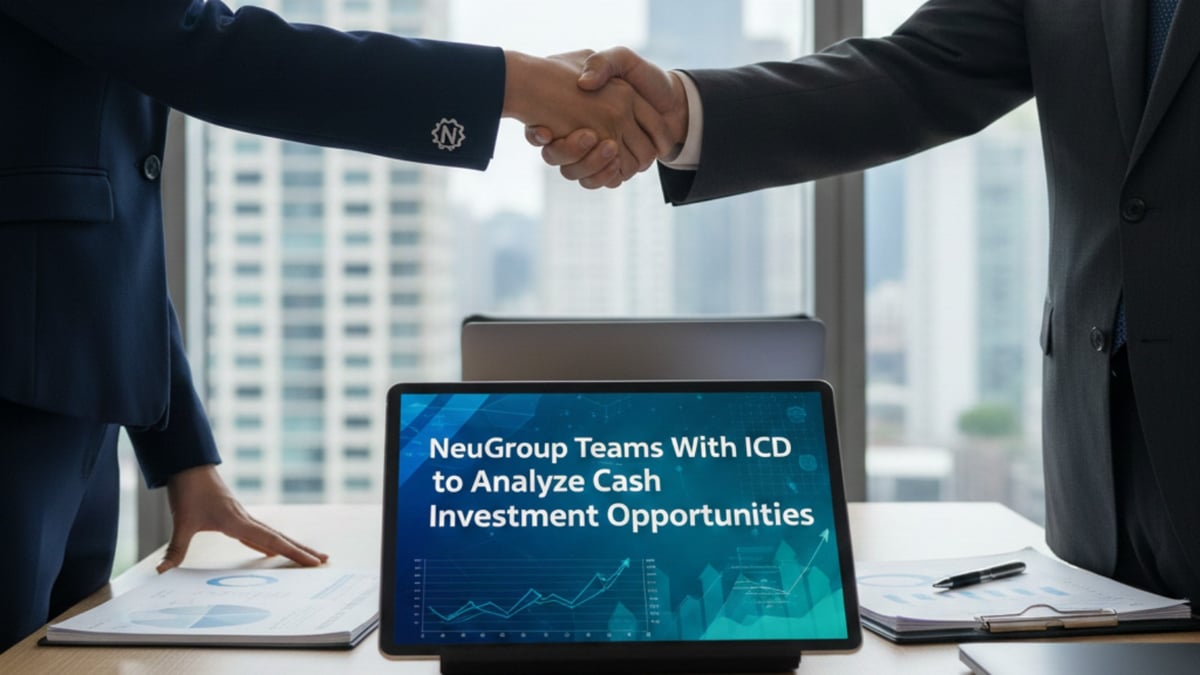 NeuGroup Teams With ICD to Analyze Cash Investment Opportunities