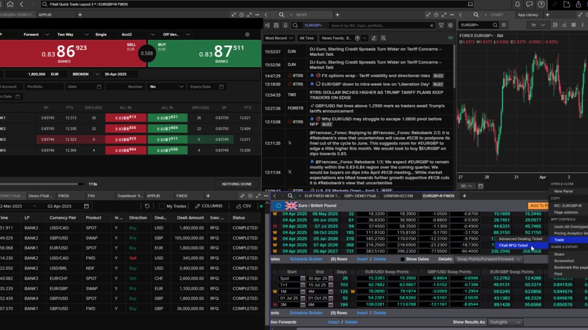 Smarter FX Trading With LSEG’s Workspace and FXall in One Place