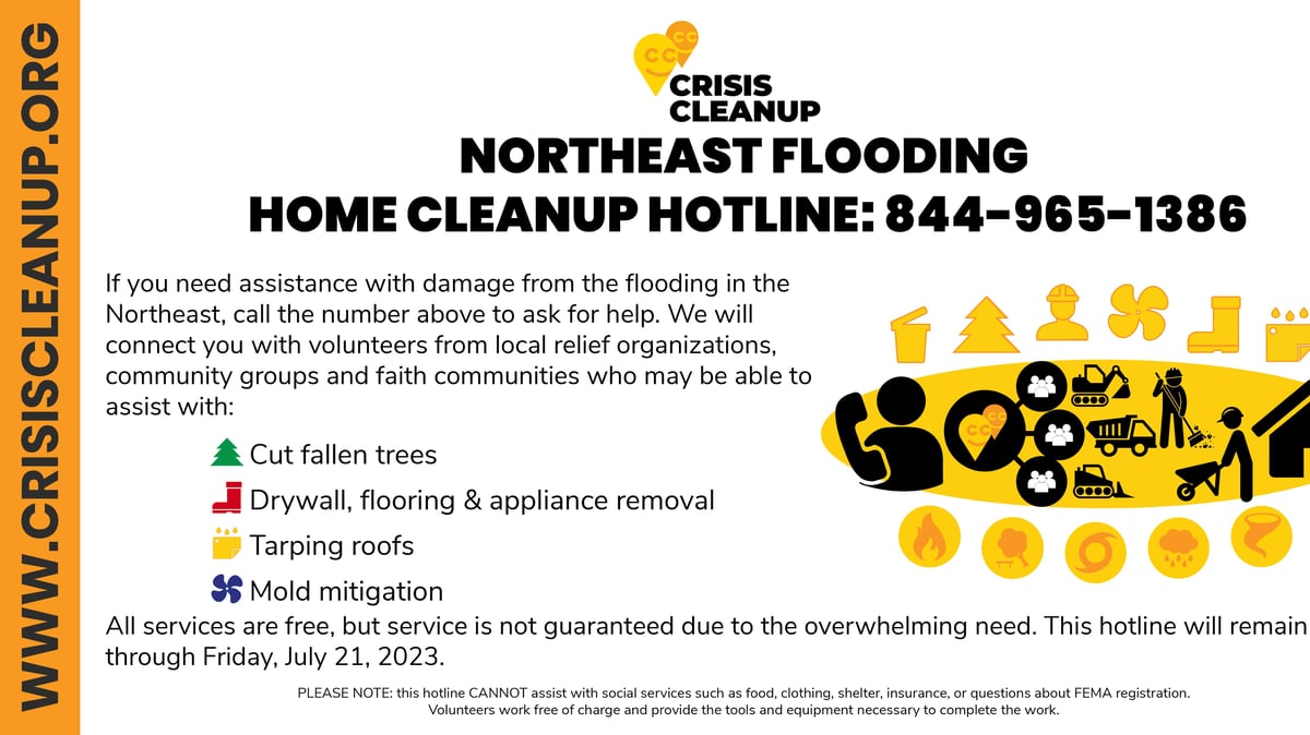 Help with storm clean-up: CrisisCleanUp.org (Updated 7/11/2023)
