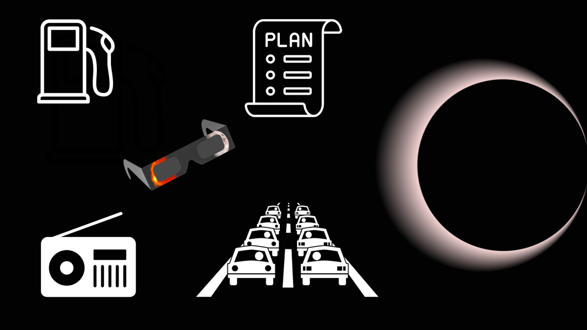 Are you prepared for the total solar eclipse on Monday, April 8th?