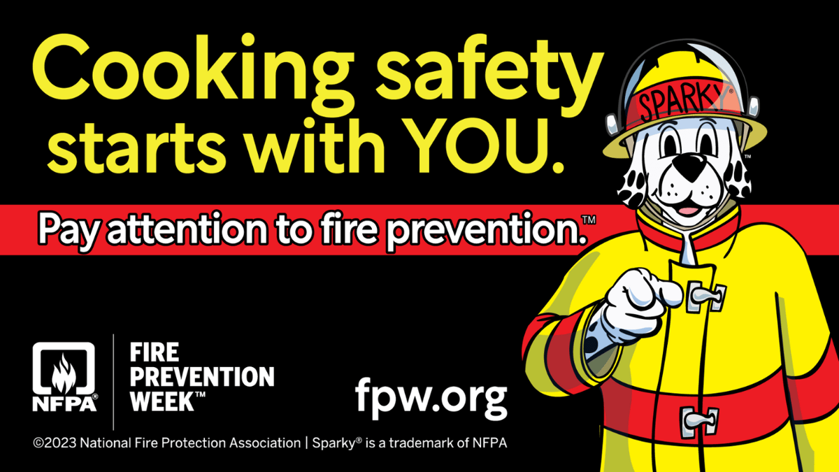 Cooking safety poll for Fire Prevention Week 2023