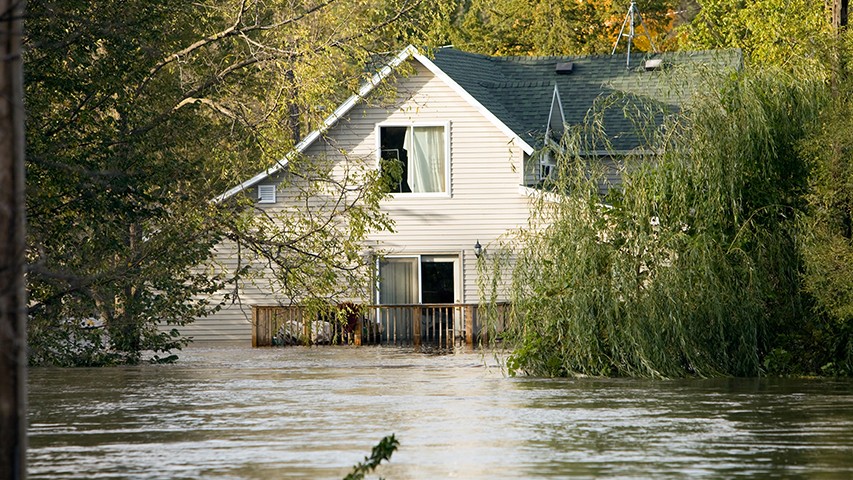 Can you afford to pay out of pocket to fix damages or replace your home if it floods?
