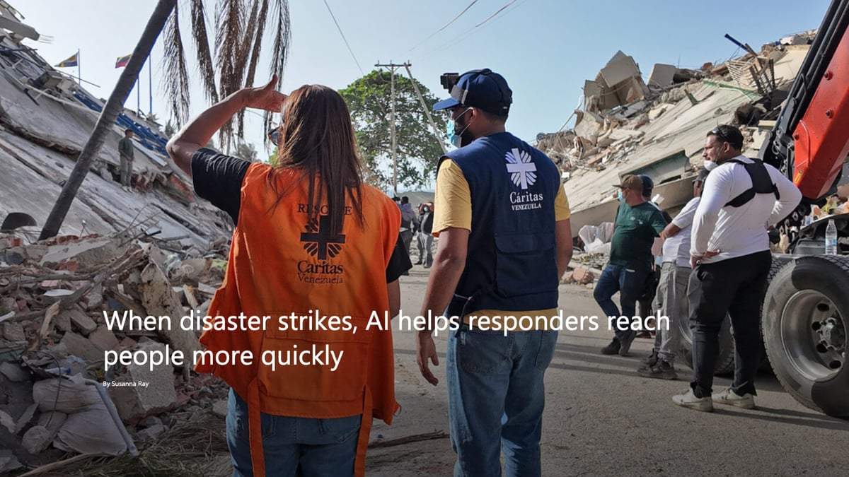 Disaster response unclock: Thanks to the good neighbors at Microsoft, we can now pull in shapefiles of damages residents after some disasters