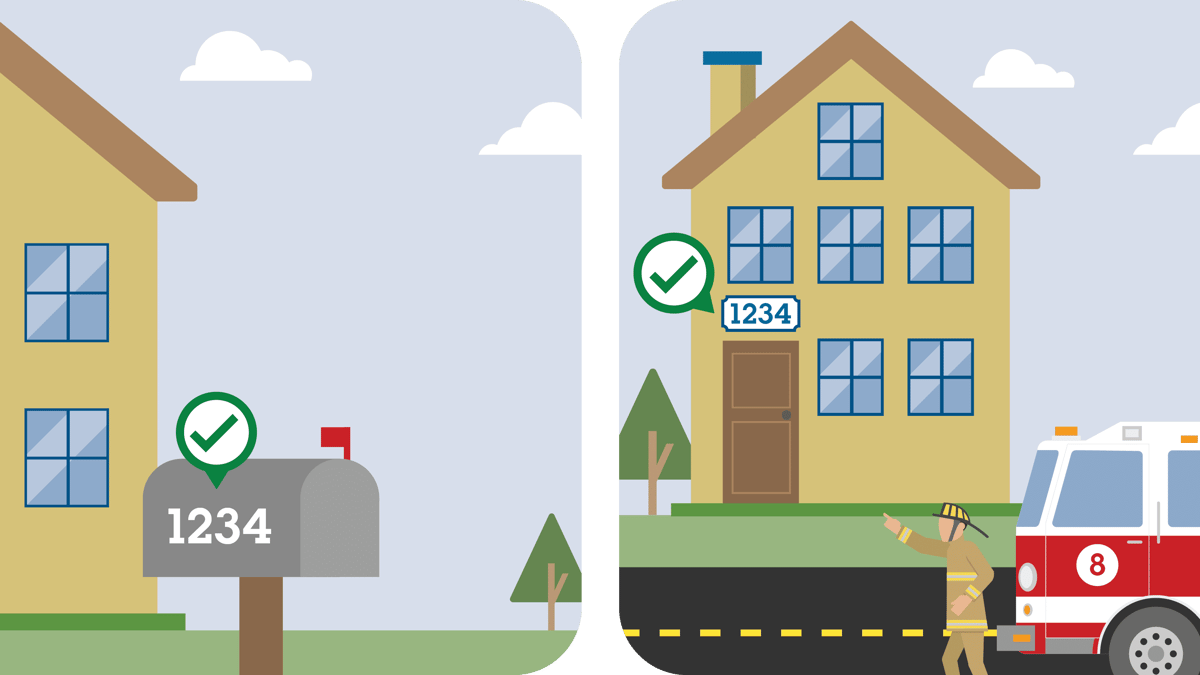 Poll - Is your address number visible?