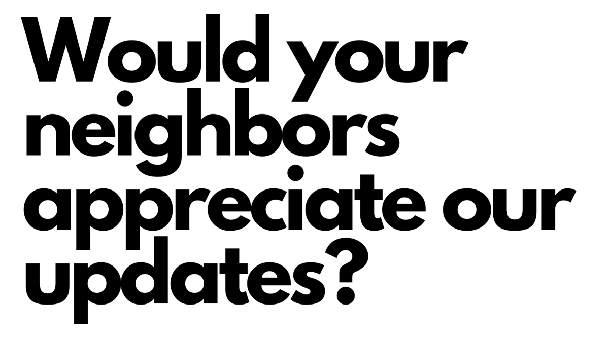 Post to encourage your community to invite their neighbors to join Nextdoo