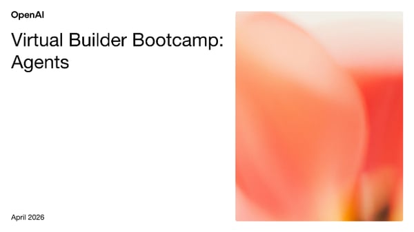 Thumbnail of the file [Virtual Bootcamp] Module 1_ Agents.pdf