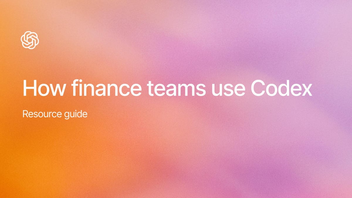 How finance teams use Codex: Webinar resource guide