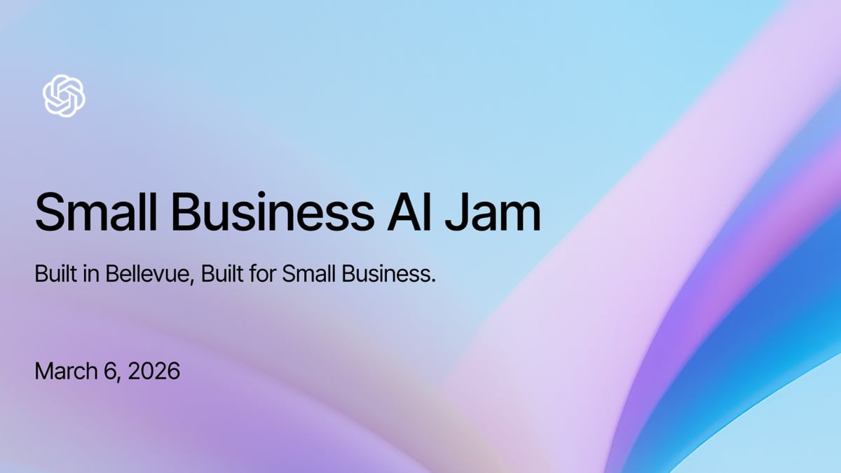 Bellevue Small Business Jam
