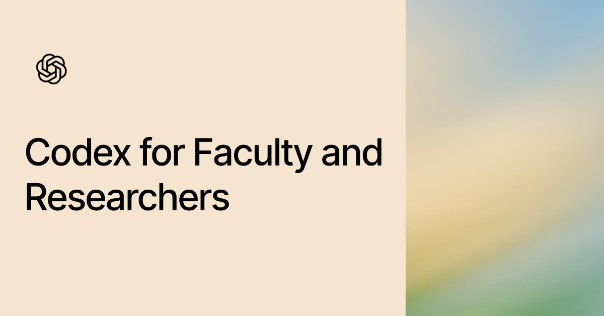 Codex for Faculty and Researchers