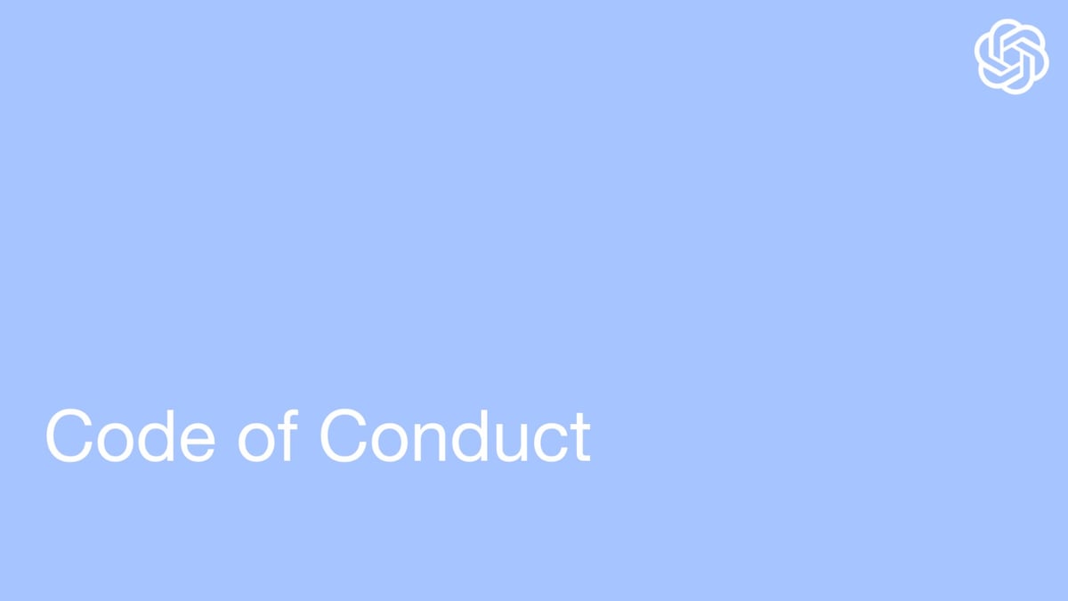 OpenAI Academy Code of Conduct