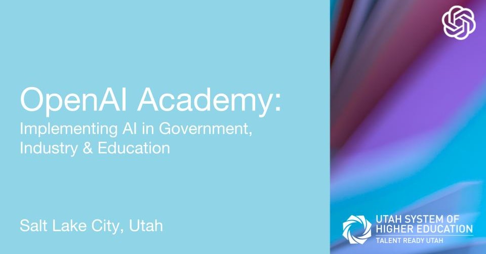 OpenAI Academy: Utah
