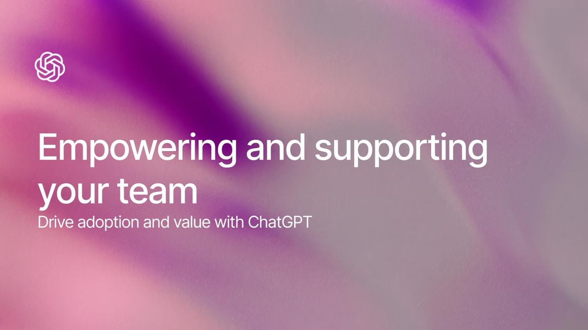 Empowering and supporting your team