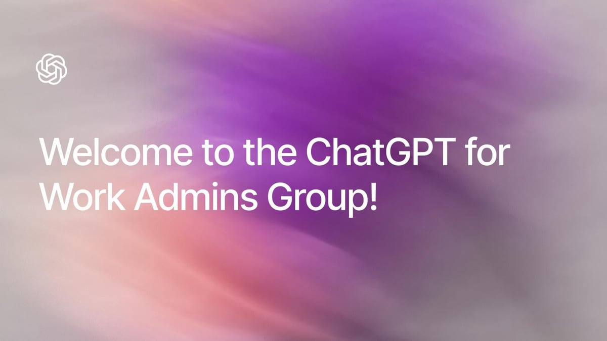 Welcome to the For Work Admins Track! 