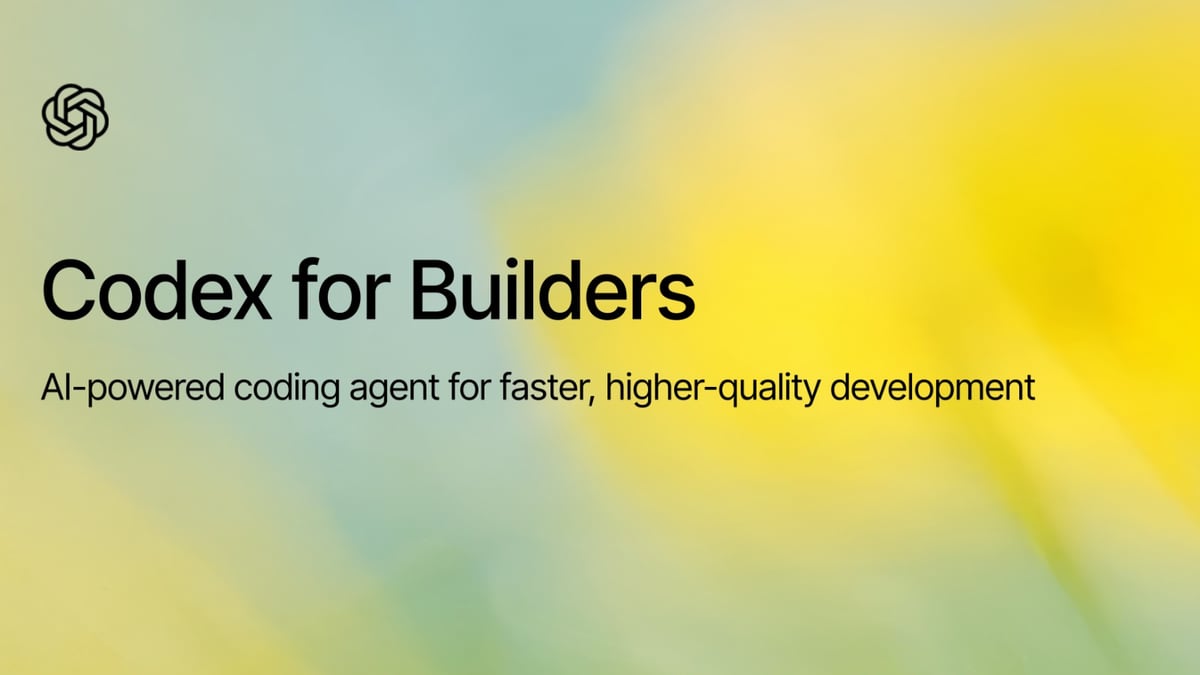 Codex for Builders