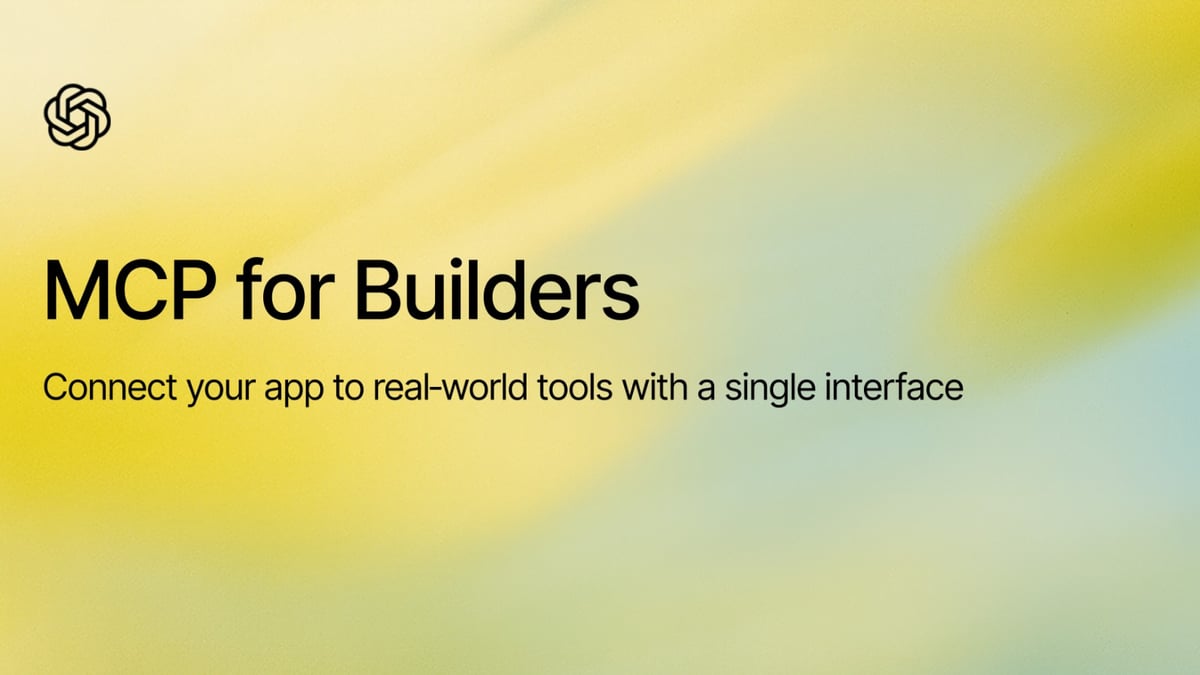 MCP for Builders