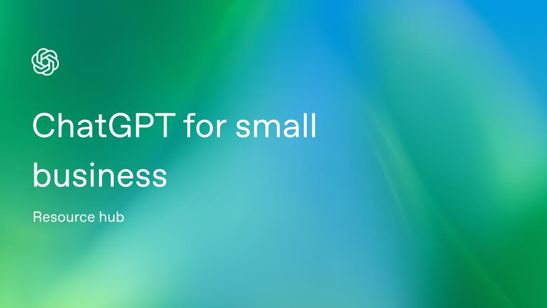 OpenAI Academy small business resource hub