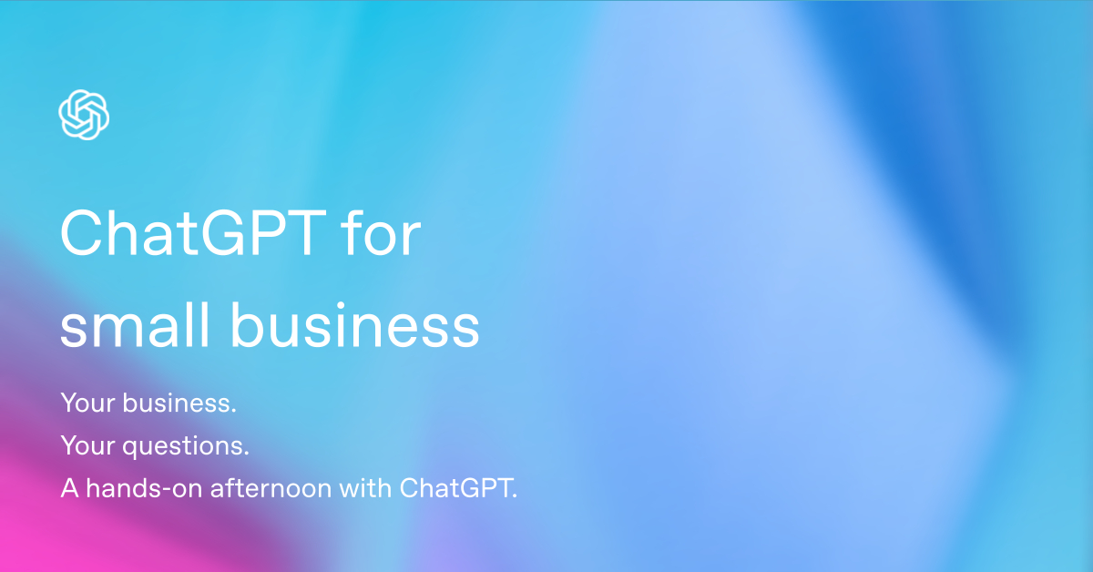 ChatGPT for small business: Port Washington, WI - Event | OpenAI Academy