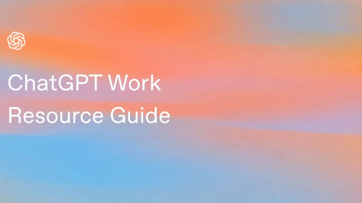 ChatGPT Work Resource Guide