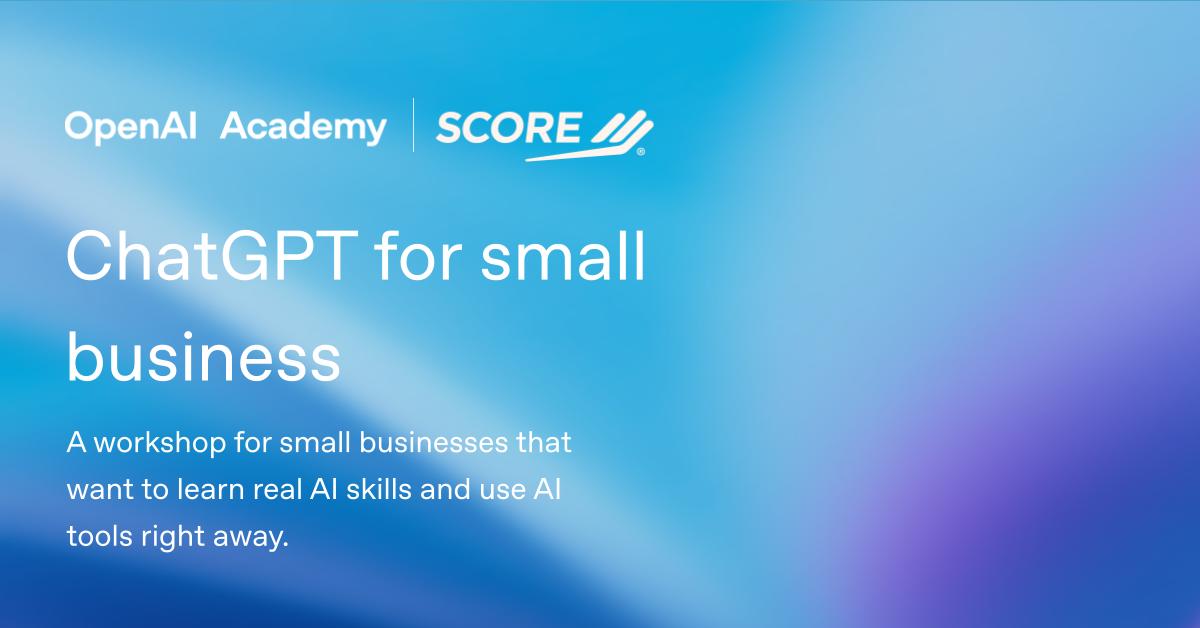 ChatGPT for small businesses - Houston, TX
