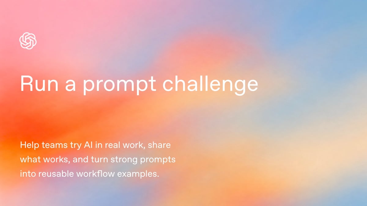 Run a prompt challenge
