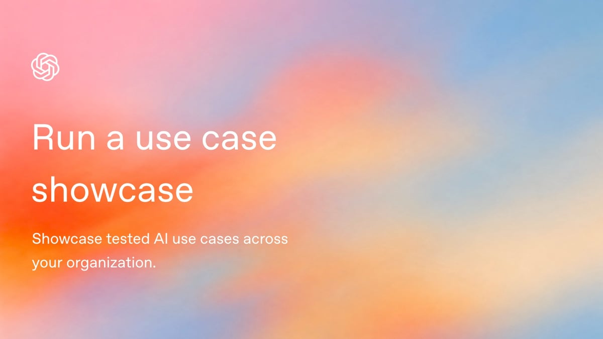 Run a use case showcase