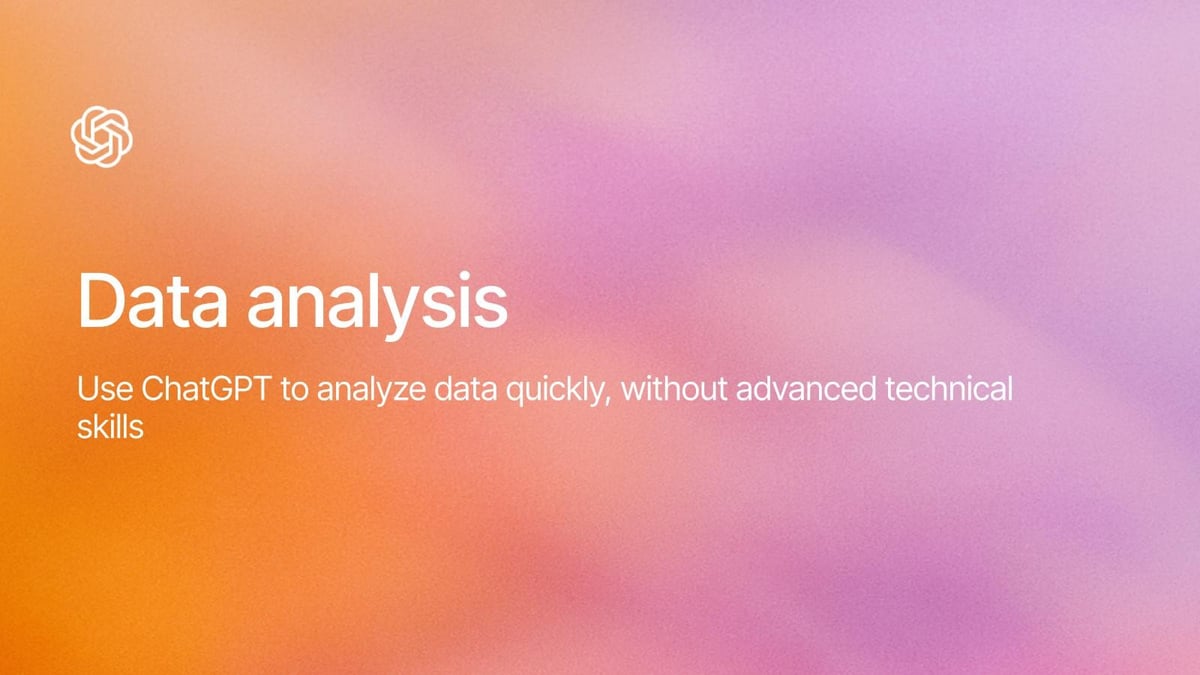 Data analysis - Resource | OpenAI Academy