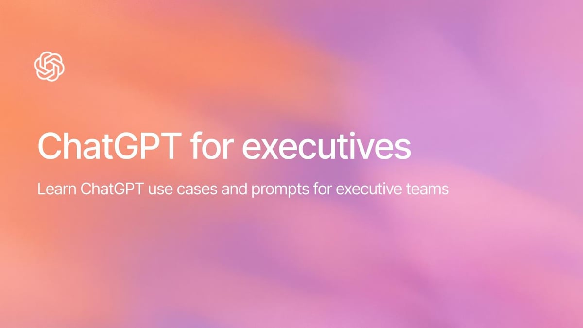 ChatGPT for executives