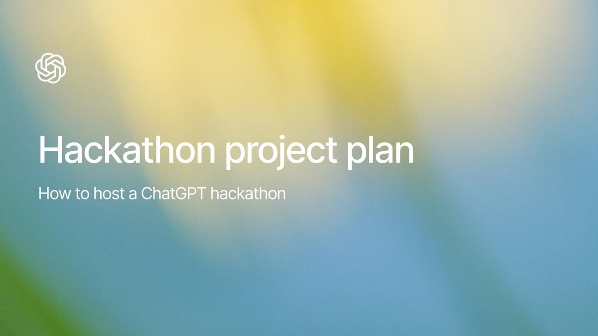 Hackathon project plan