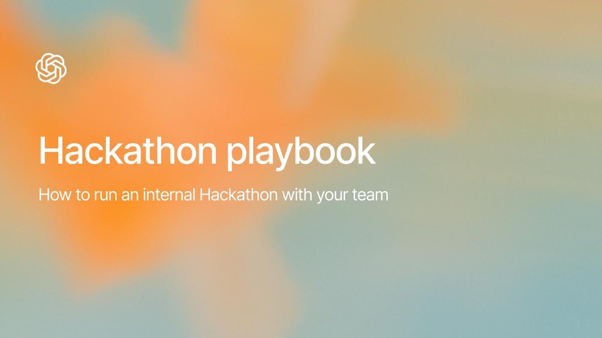 Hackathon Playbook