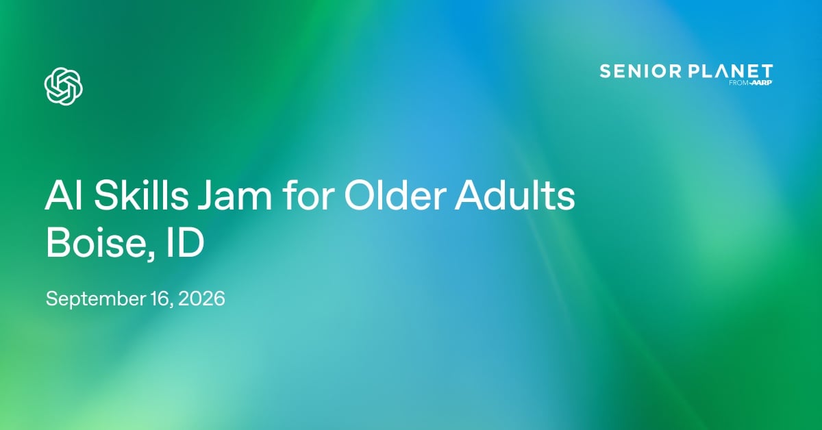 AI Skills Jam for Older Adults: Boise, ID