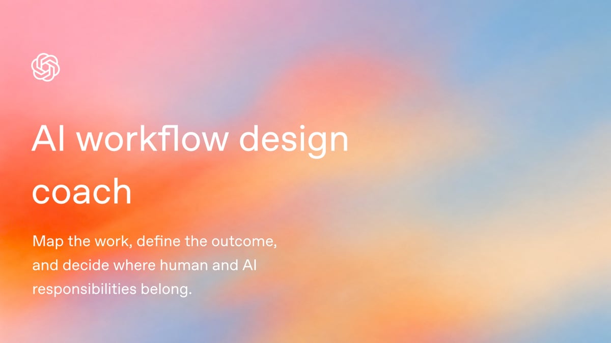 AI workflow design coach