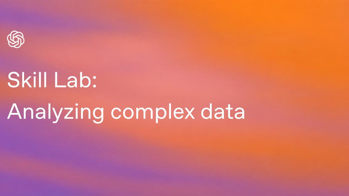 Skill Lab Handout: Analyzing Data
