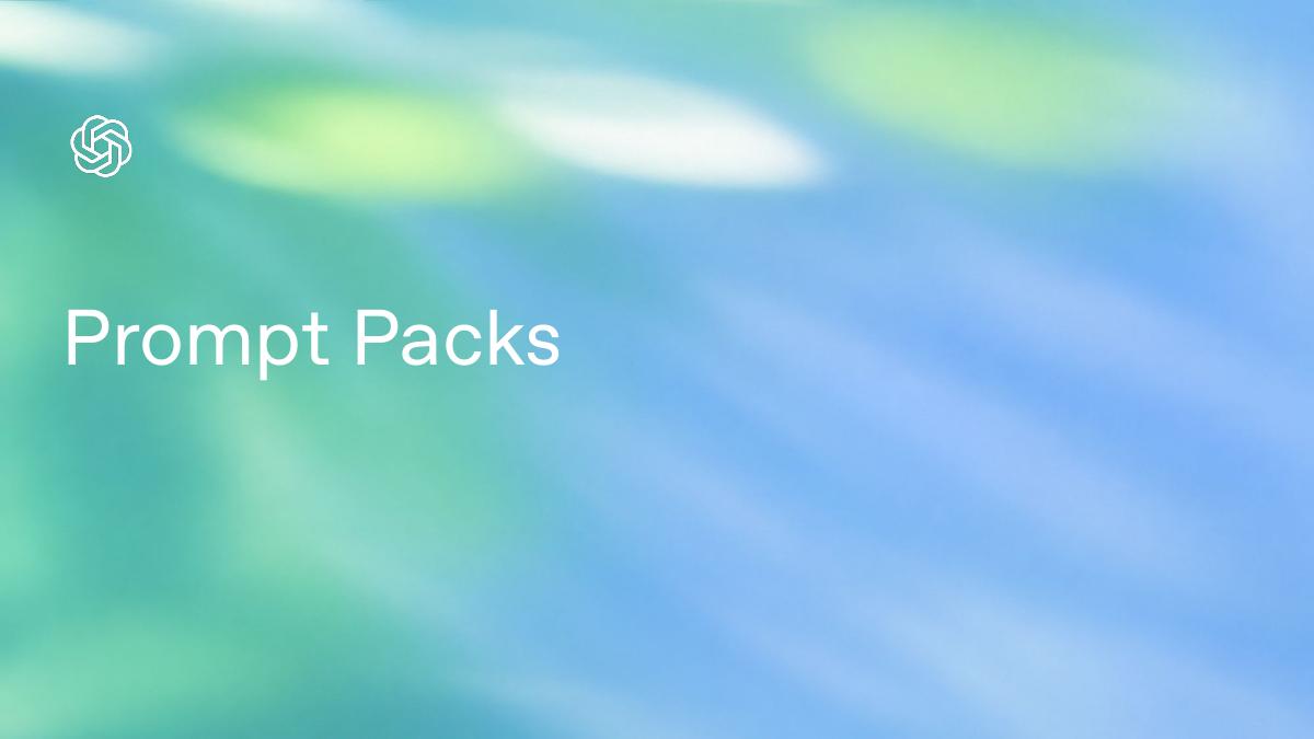 Prompt Packs