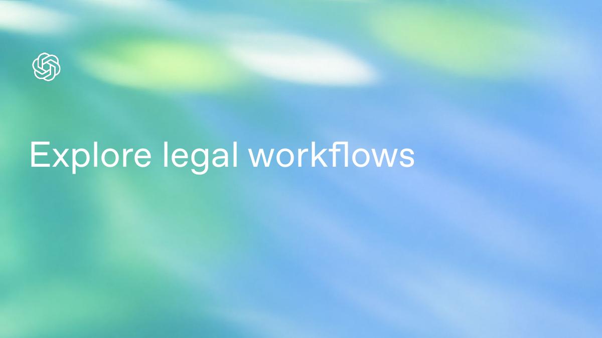 Explore legal workflows