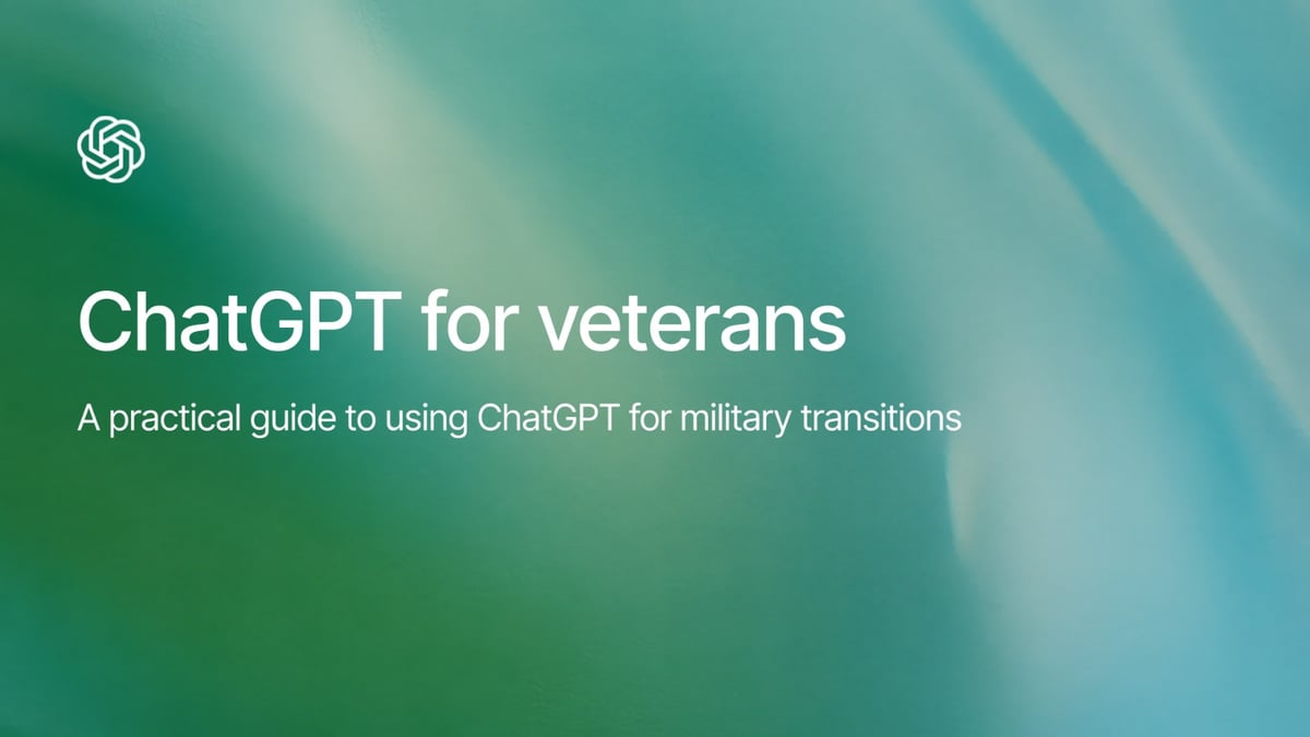 ChatGPT for transitioning veterans