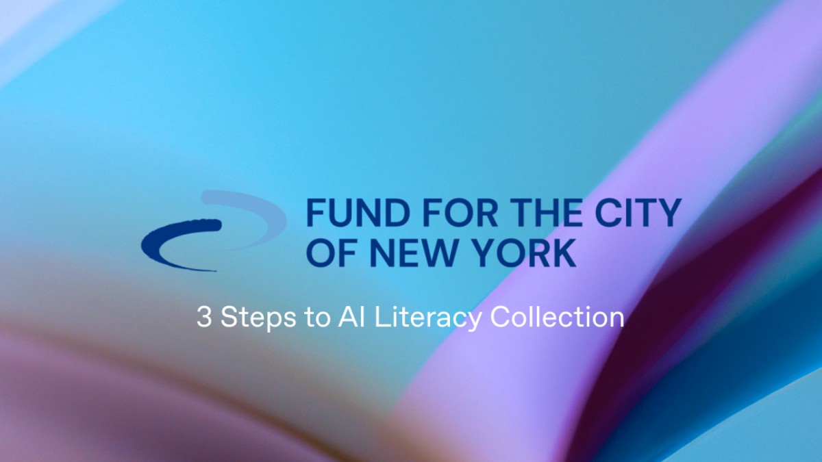 3 Steps to AI Literacy Collection
