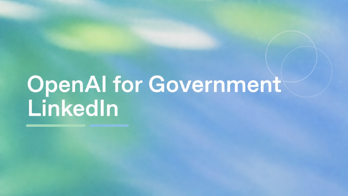 OpenAI LinkedIn for Government