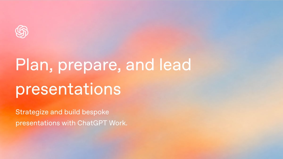 Plan, prepare, and lead presentations