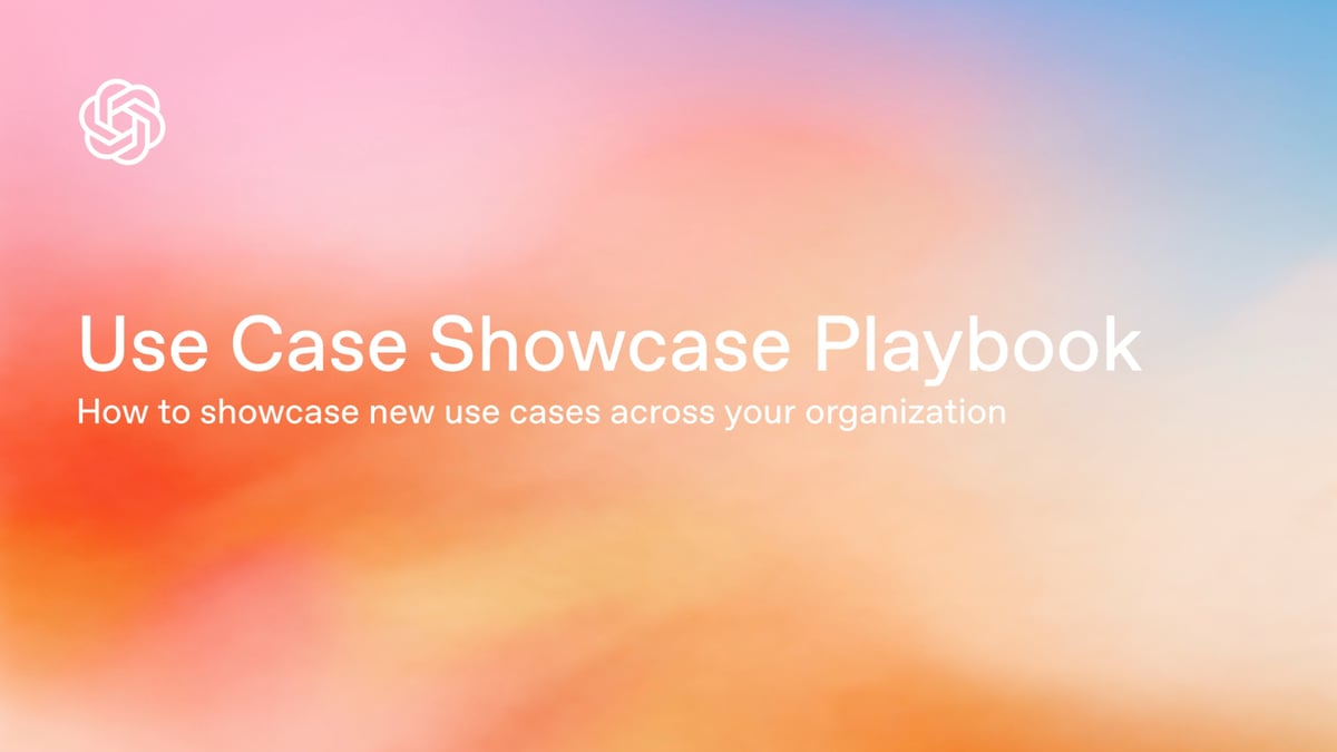 Use Case Showcase Playbook