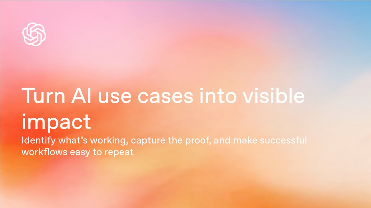 Turn AI use cases into visible impact