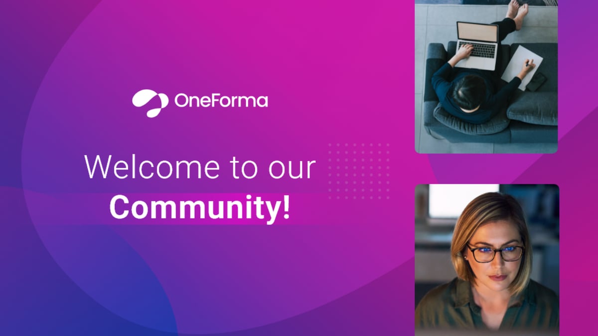 Welcome to our Community!