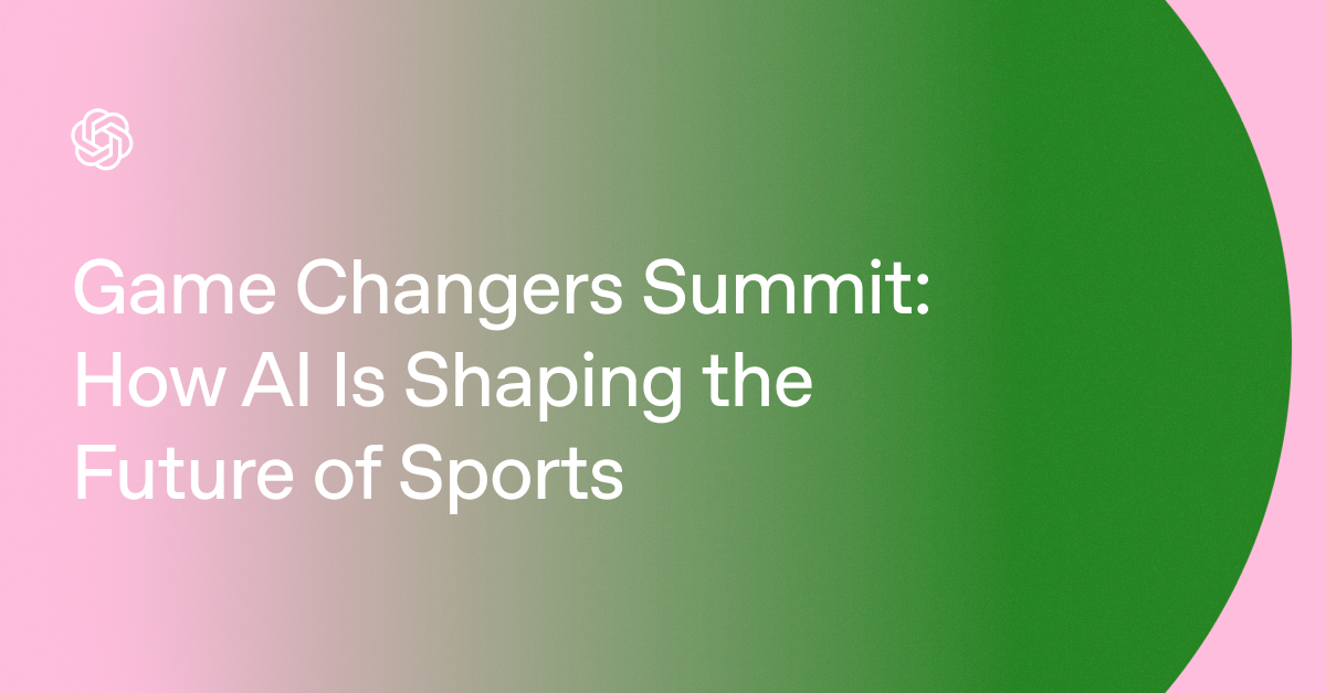 In Person Event: Game Changers Summit: How AI Is Shaping the Future of Sports